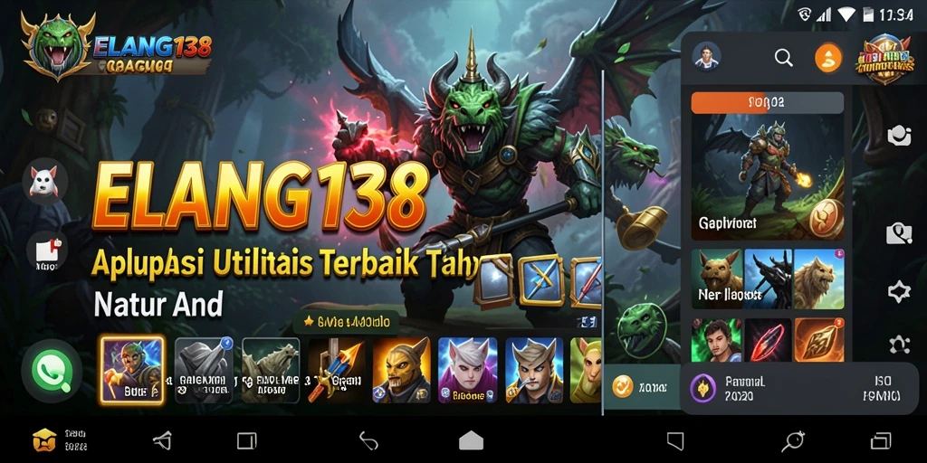 Tampilan utama ELANG138 dengan fitur manajemen tugas yang praktis.