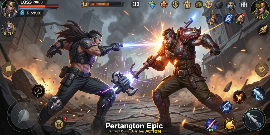 Tampilan menarik dari gameplay Action LOS303 yang penuh aksi.