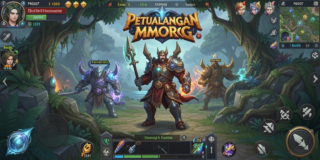 Gameplay seru dan penuh aksi dalam PRG007 yang menawan.