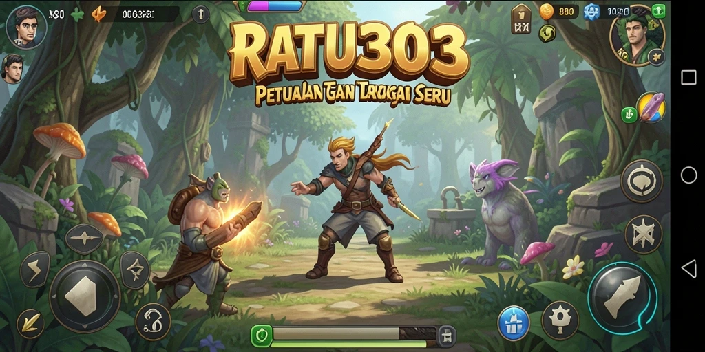 Tangkapan layar gameplay RATU303 yang menampilkan momen petualangan yang mendebarkan.