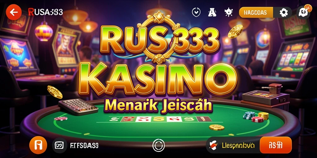 Gambaran menakjubkan dari gameplay kasino RUSA33 yang seru.