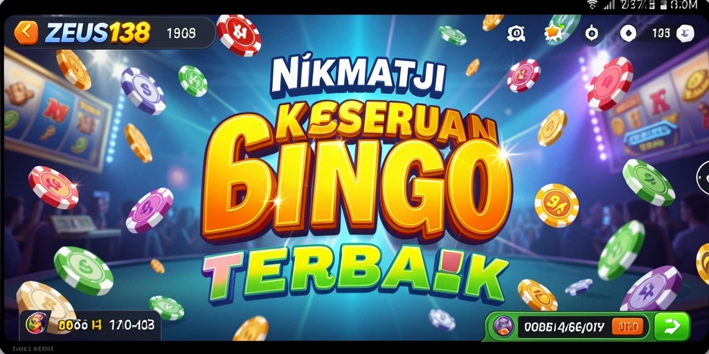 Tampilan gameplay Bingo yang seru di ZEUS138.